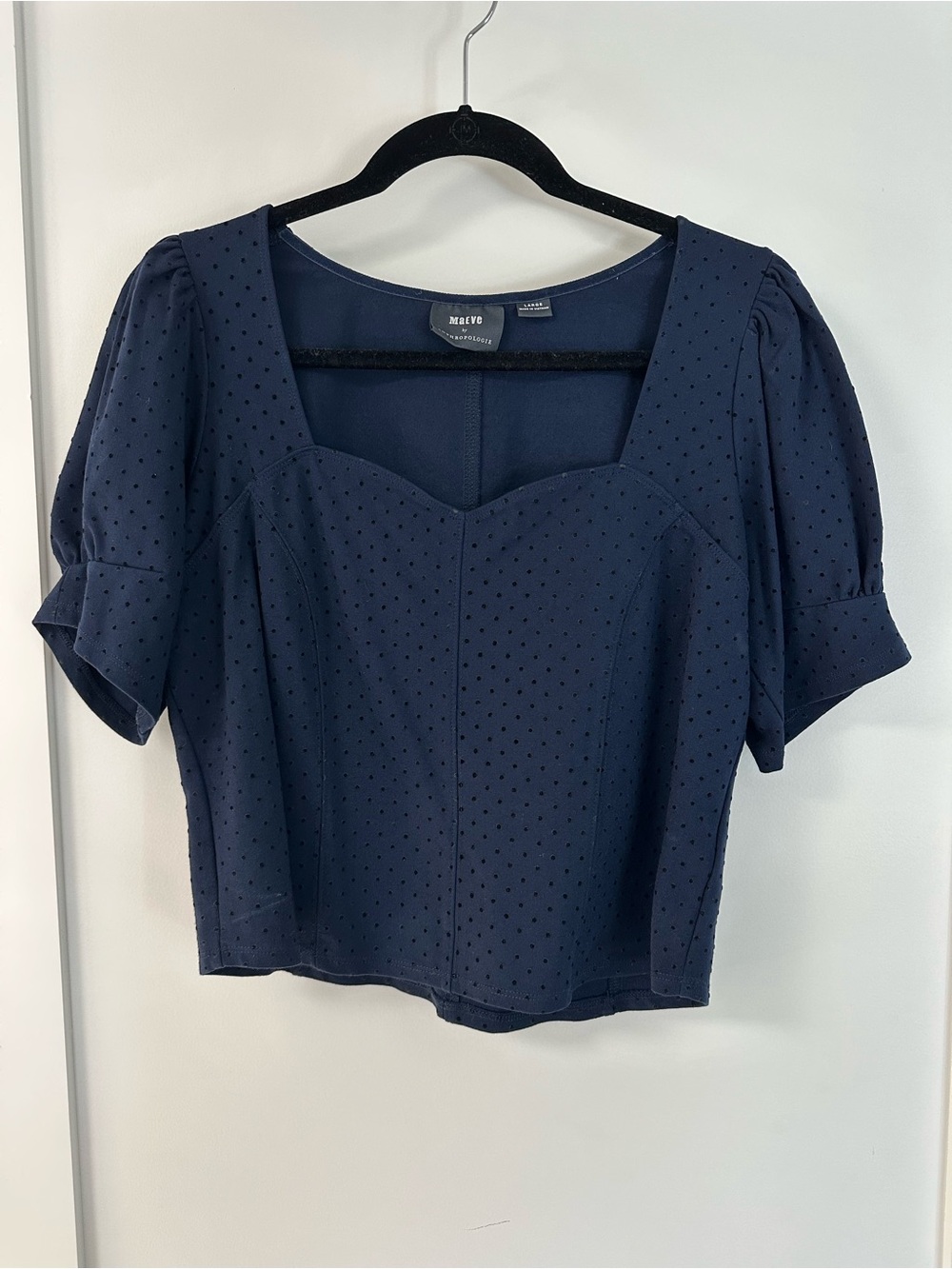 Maeve Sevigny Navy Blouse